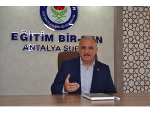 Eğitim Bir Sen Antalya Şube Başkanı Miran: "28 Şubat Hesaplaşması Devam Etmeli"