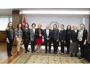 Kadiger Genel Başkanı Emine Erdem Başkan Büyükkılıç’ı Ziyaret Etti.