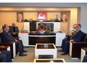 Mhp’den Ak Parti’ye Ziyaret