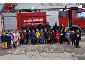 Miniklere Yangın Eğitimi