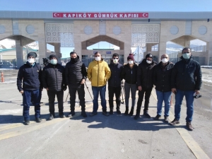 Gazetecilerden Korona Virüsüne Karşı Maskeli Önlem