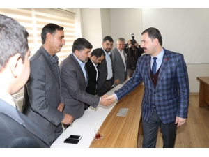 Karaköprü Belediyespor Yönetiminden Baydilli’ye Ziyaret