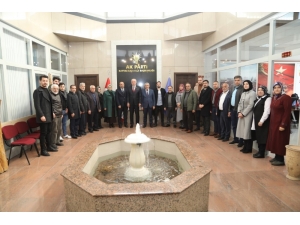 Milletvekili Kahtalı Ve Başkan Güder’den Ak Parti İlçe Teşkilatına Ziyaret