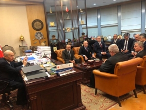 Devlet Bahçeli Divan Üyeleriyle İdlip’deki Gelişmeleri Takip Ediyor