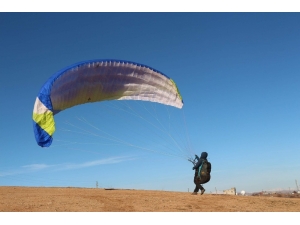 Siirt’te Yamaç Paraşütüne İlgi Giderek Artıyor