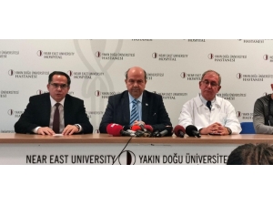 Kktc Başbakanı Tatar: ’’Hastaların Bakımları En İyi Koşullarda Devam Ediyor’’