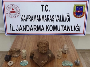 Kahramanmaraş’ta Tarihi Eser Kaçakçılığı Operasyonu: 3 Gözaltı