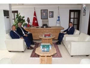 Başsavcı Solmaz Ve Adalet Komisyonu Başkanı Ay’dan Başkan Akkaya’ya Ziyaret