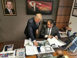 Başkan Gelgör, Milletvekili Kaya’ya Projelerini Anlattı