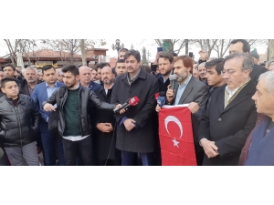 Hacı Bayram Veli Camii’nde İdlib Şehitleri İçin Dua Edildi