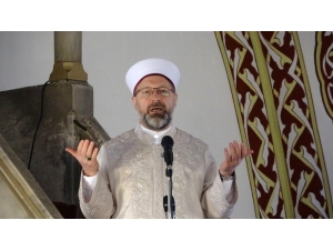 Diyanet İşleri Başkanı Erbaş, Hatay’da Cuma Hutbesi Okudu