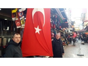 Şoför Esnafından Mehmetçiğe Konvoylu Destek