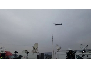 Sınırda Helikopter Ve Ambulans Hareketliliği