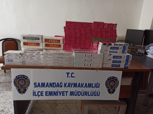 Samandağ’da 660 Paket Kaçak Sigara Ele Geçirildi