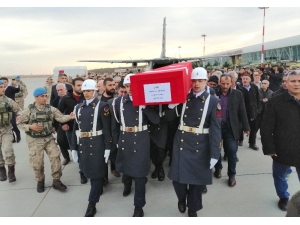 İdlib Şehidi Adıyaman’da Törenle Karşılandı