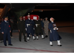 Konyalı Şehidin Cenazesi Memleketine Getirildi