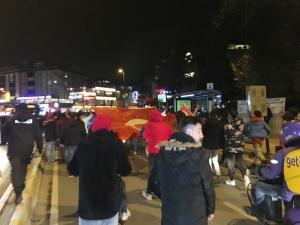 Çekmeköy’de Şehitlere Saygı Yürüyüşü