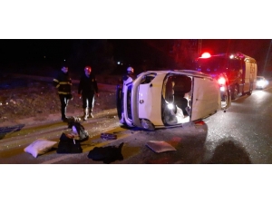 Polisten Kaçarken Kaza Yaptı: Araçtan 30 Kilogram Esrar Çıktı