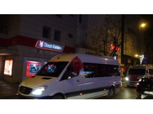 Bursa’da Şehitler İçin Birlik Ve Beraberlik Konvoyu