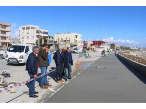 Karaduvar Sahili Yenileniyor