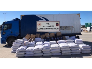 Bolu’da, 3 Bin 920 Kilogram Kaçak Tütün Ele Geçirildi