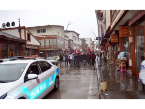 Pasinler İdlib Şehitleri İçin Yürüdü