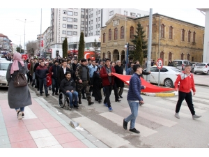 Alperenler Şehitler İçin Yürüdü