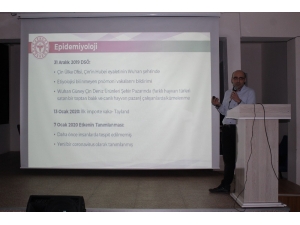 Okul Müdürleri Korona Virüsü Hakkında Bilgilendirildi