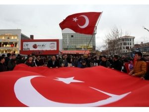 Erzincan’da Şehide Saygı Yürüyüşü