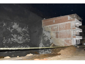 Gümüşhane’de İnşaat Alanında Göçük