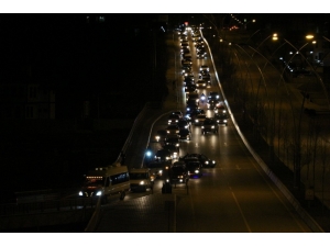 Çankırı’da Şehitler İçin 120 Araçlık Konvoy