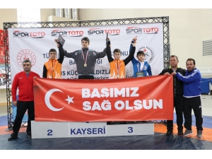 U15 Greko-romen Şampiyonasına Kayseri Damgası