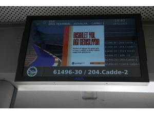 Sakarya’da Yolcu Bilgilendirme Ve Anons Sistemi Hayata Geçiriliyor