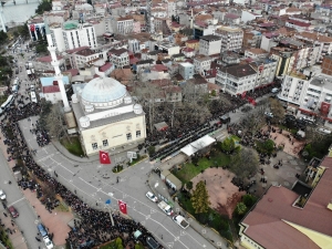 İdlib Şehidini Binler Uğurladı
