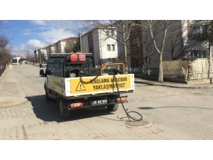 Odunpazarı’nda İlaçlama Çalışmaları Devam Ediyor
