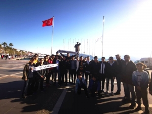 Marmarissporlu Taraftarlar Şehitler İçin Yürüdü