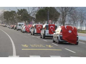 Şehitler İçin Saygı Konvoyu