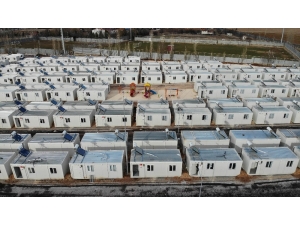 Deprem Bölgesi Elazığ’da 3. Konteyner Kentte Son Aşamaya Gelindi