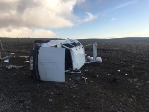 Otomobil Şarampole Devrildi: 6 Yaralı