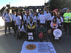 Aedaş Çalışanları, Omurilik Felçlileri İçin Koştu