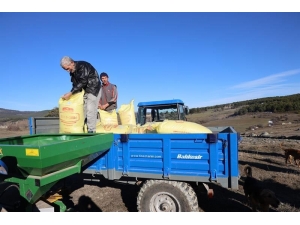Bilecik’te Bin Dekarlık Bölümünde Gübreleme Yapıldı