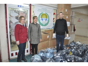 İstanbul’dan Yüksekova’ya Kumaş Desteği