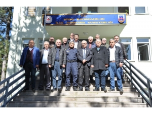 Başkanlardan Jandarmaya Taziye Ziyareti