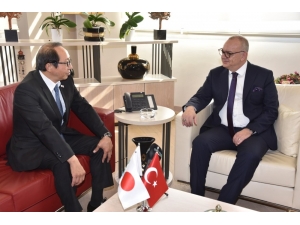 Başkan Ergün, Japonya İstanbul Başkonsolosunu Ağırladı