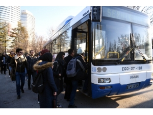 Büyükşehir’den Odtü’ye Ücretsiz Ring Servisi