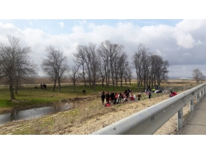 Göçmenler İpsala’dan Sınıra Doğru İlerliyor