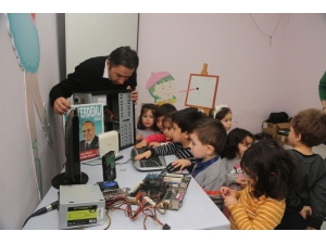 Erdemli Belediyesi, Miniklere Meslekleri Tanıtıyor