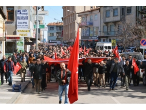 Suşehri İdlib Şehitleri İçin Yürüdü