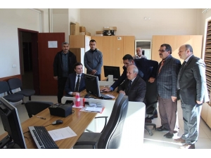 Ağaçören İlçesinde Ehliyet Ve Pasaport Sistemi Hizmete Girdi