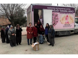 Mobil Kanser Tarama Aracıyla Örnek Hizmet